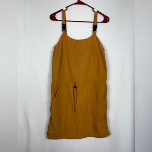 Urban Outfitters mustard yellow mini dress size M